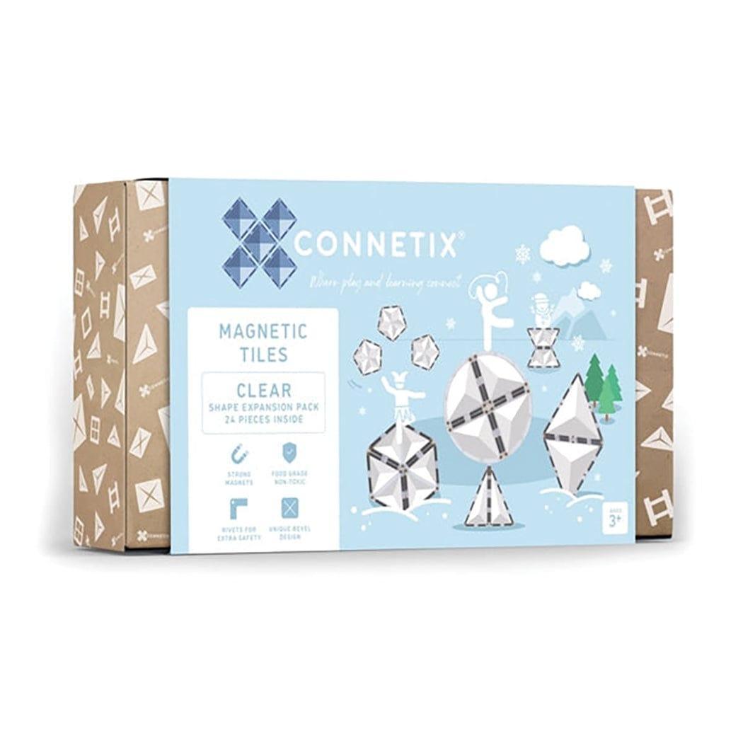Connetix Tiles Clear Shape Expansion Pack 24 pc-1910112387256684544