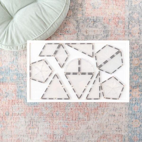 Connetix Tiles Clear Shape Expansion Pack 24 pc-1910112387256684548