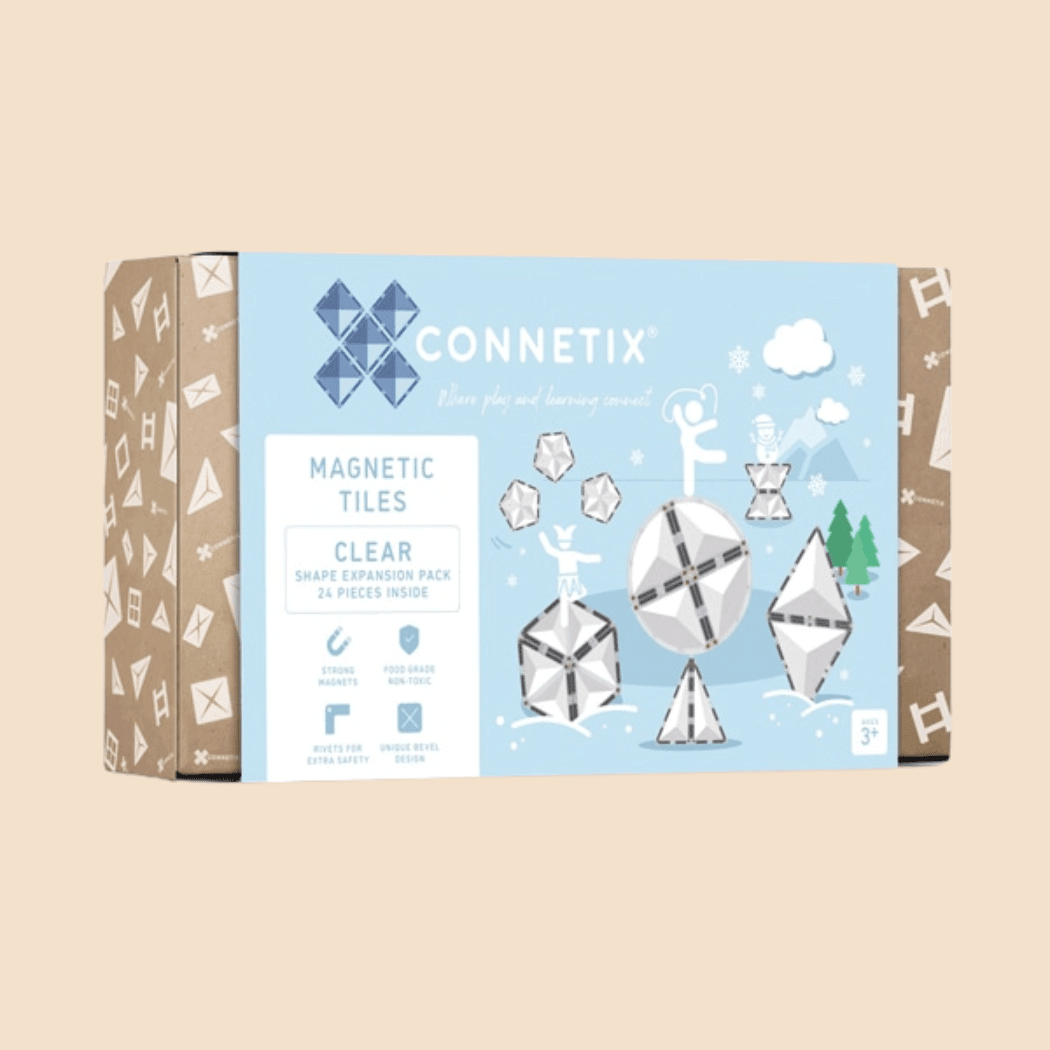 Connetix Tiles Clear Shape Expansion Pack 24 pc-1910112387256684551