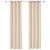 Anyhouz 300cm Curtains Beige Modern Luxury Retro Style Texture for Living Room Bedroom Dining Fashion Decor