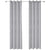 Anyhouz 300cm Curtains Grey Modern Luxury Retro Style Texture for Living Room Bedroom Dining Fashion Decor