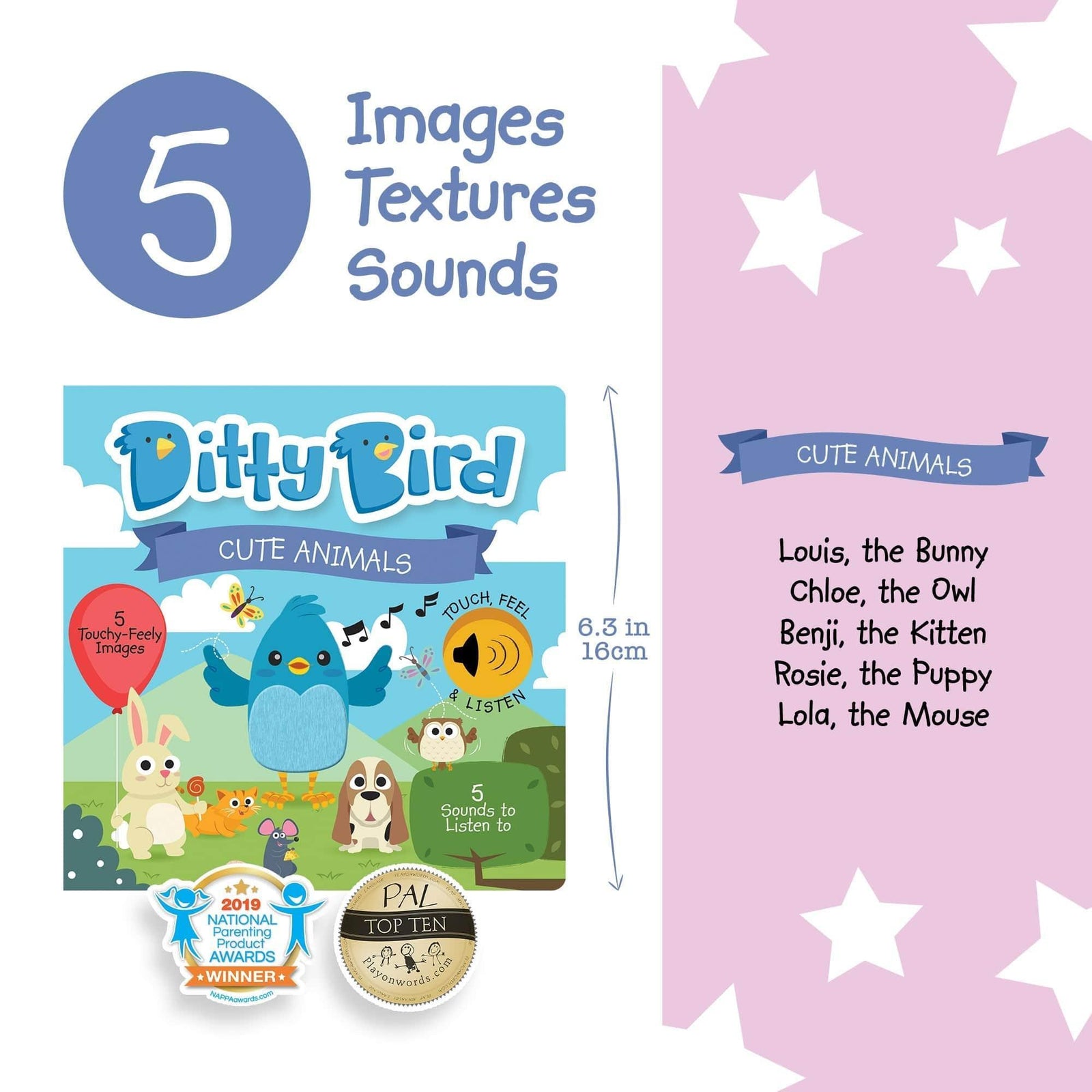 Ditty Bird - Cute Animals-1910112369938403329