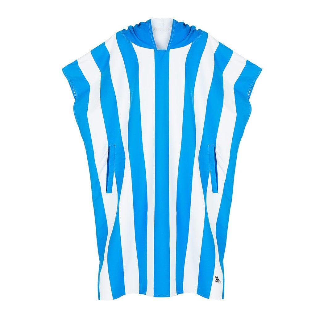 Dock & Bay Adult Poncho Hooded Towel | Cabana Collection | Bondi Blue S-1954802357166542849