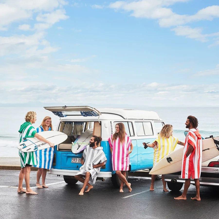 Dock & Bay Adult Poncho Hooded Towel | Cabana Collection | Bondi Blue S-1954802357166542853