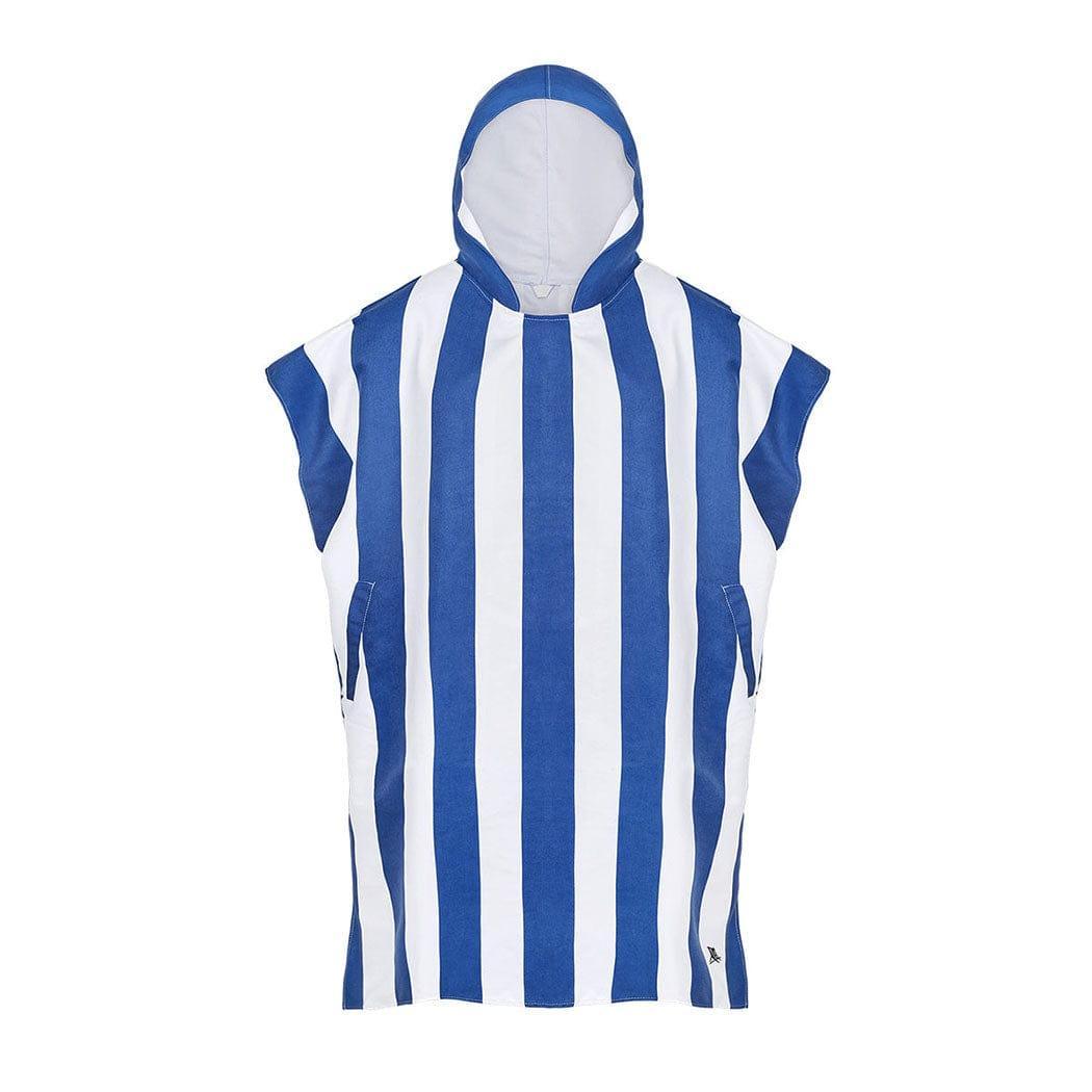 Dock & Bay Adult Poncho Hooded Towel | Cabana Collection | Whitsunday Blue S-1954802357653082114