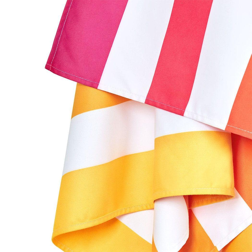 Dock & Bay Beach Towel Cabana Collection L | Quick Dry | Peach Sunrise-1910112360513802241