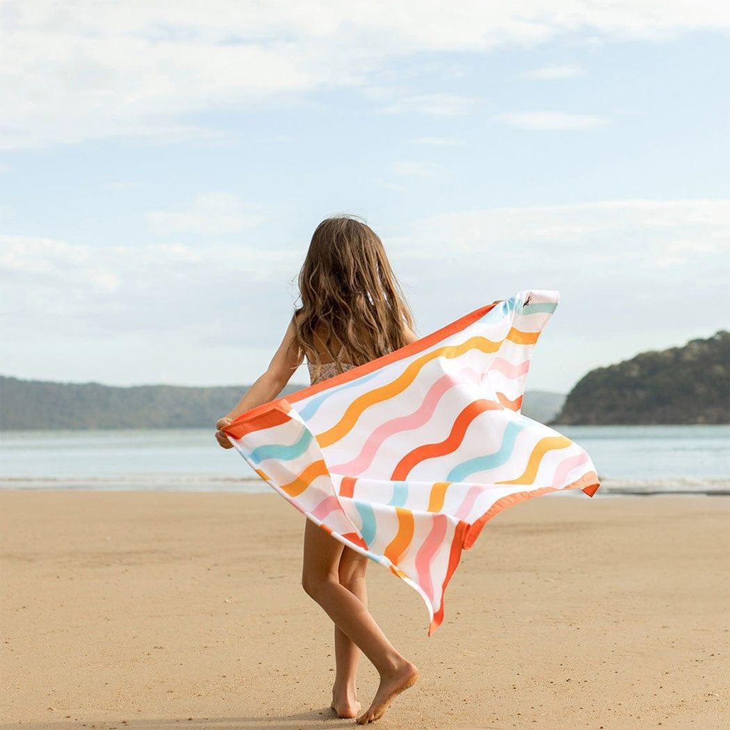 Dock & Bay KIDS Beach Towel | Quick Dry | Squiggly-1910112359758827521