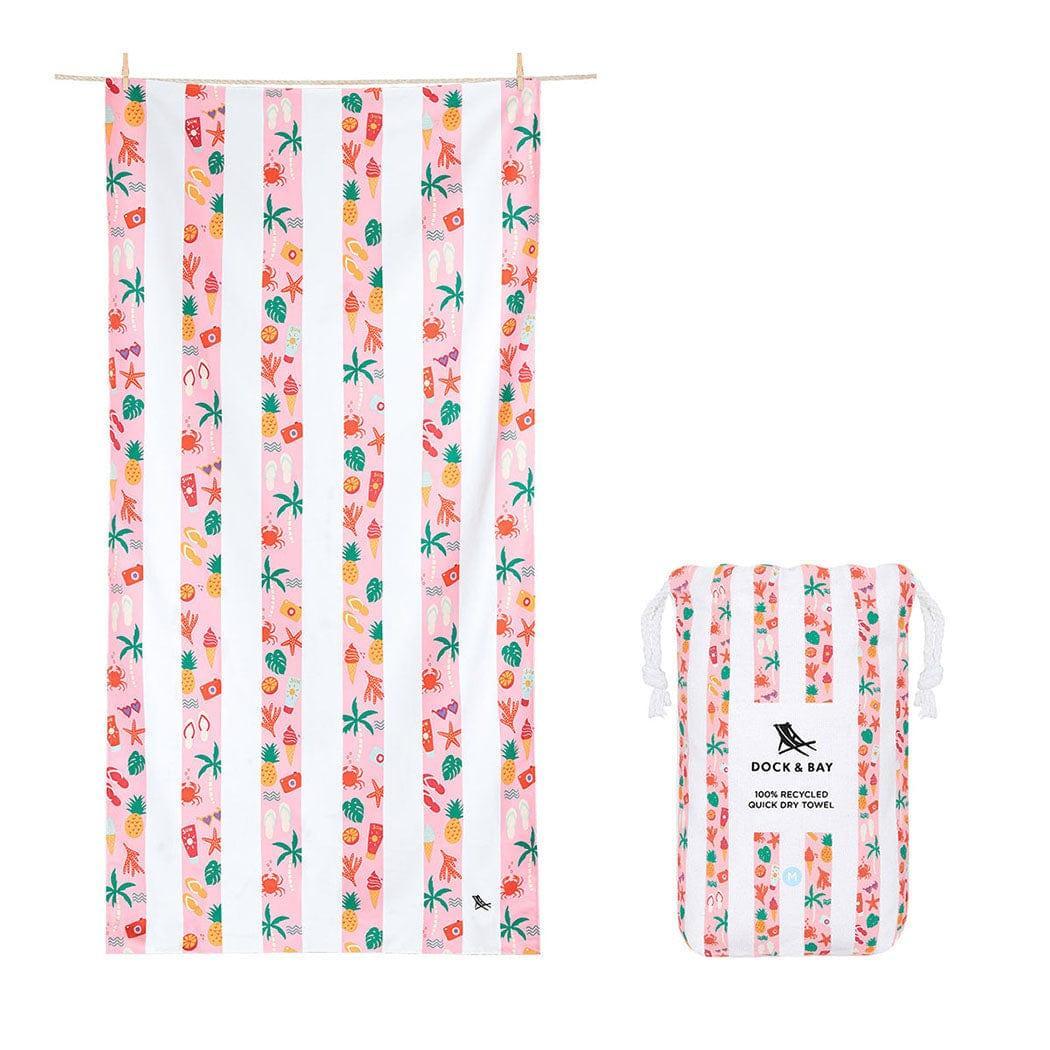 Dock & Bay KIDS Beach Towel | Quick Dry | Vacay Vibes-1910112358945132544