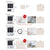 Anyhouz Curtain 150cm Dark Green Modern Blackout Curtains for Living Room Bedroom Window Treatments Sound Proof Curtains Drapes