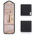 Anyhouz Jewelry Storage Foldable Case Black XS Portable for Journey Earrings Rings Diamond s Brooches Storage Bag