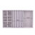 Anyhouz Jewelry Storage Grey Design F Display Tray Drawer Storage Jewellery Holder For Ring Earrings Necklace Bracelet