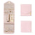 Anyhouz Jewelry Storage Foldable Case Pink XS Portable for Journey Earrings Rings Diamond s Brooches Storage Bag