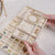 Anyhouz Jewelry Storage Gray Design H Display Tray Drawer Storage Jewellery Holder For Ring Earrings Necklace Bracelet