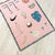 Anyhouz Pink Blanket Hawaiian Tapestry Leisure Blanket Home Decorative Sofa Cover Outdoor Picnic Camping Mat 160*220cm