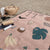Anyhouz Pink Blanket Hawaiian Tapestry Leisure Blanket Home Decorative Sofa Cover Outdoor Picnic Camping Mat 130*160cm
