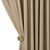 Anyhouz 500cm Light Pawn High Quality Modern Wool Velvet Blackout Curtains for Living Room Bedroom Dining Luxury Window Drape