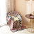 Anyhouz Pink Cat Throw Blanket Cozy Sofa Couch Bed Cover Outdoor Camping Mat Home Decor Tapestry with Tassel