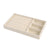 Anyhouz Jewelry Storage Beige Design C Display Tray Drawer Storage Jewellery Holder For Ring Earrings Necklace Bracelet