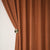 Anyhouz 250cm Mustard High Quality Modern Wool Velvet Blackout Curtains for Living Room Bedroom Dining Luxury Window Drape