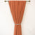 Anyhouz 100cm Chocolate High Quality Modern Wool Velvet Blackout Curtains for Living Room Bedroom Dining Luxury Window Drape