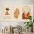 Anyhouz Tapestry Mural Paint 150x130cm Psychedelic Scene Art Hippie Bohemian Decorative Sheet