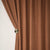 Anyhouz 250cm Mustard High Quality Modern Wool Velvet Blackout Curtains for Living Room Bedroom Dining Luxury Window Drape