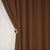 Anyhouz 250cm Mustard High Quality Modern Wool Velvet Blackout Curtains for Living Room Bedroom Dining Luxury Window Drape