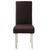 Anyhouz Chair Cover Coffee Corn Kernels Waterproof Universal Size for Dining Room Stretch Seat Slipcovers