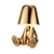 Anyhouz Hotel Lightning Lamp Rechargeable Gold Little Man Laying Position Table Lamps Touch Switch Decoration Led Night Light