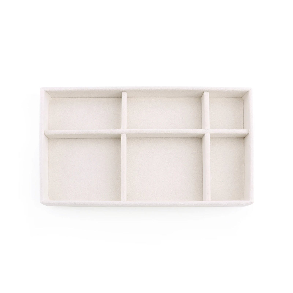 Anyhouz Jewelry Storage Beige Design D Display Tray Drawer Storage Jewellery Holder For Ring Earrings Necklace Bracelet