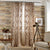Anyhouz 400cm Curtains Brown Modern Luxury Retro Style Texture for Living Room Bedroom Dining Fashion Decor