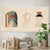 Anyhouz Tapestry Mural Paint 230x150cm Psychedelic Scene Art Hippie Bohemian Decorative Sheet