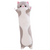 Anyhouz Side Sleeping Body Pillow Gray Lovely Husky Bed Sofa Long Pillow for Children and Adult 70CM