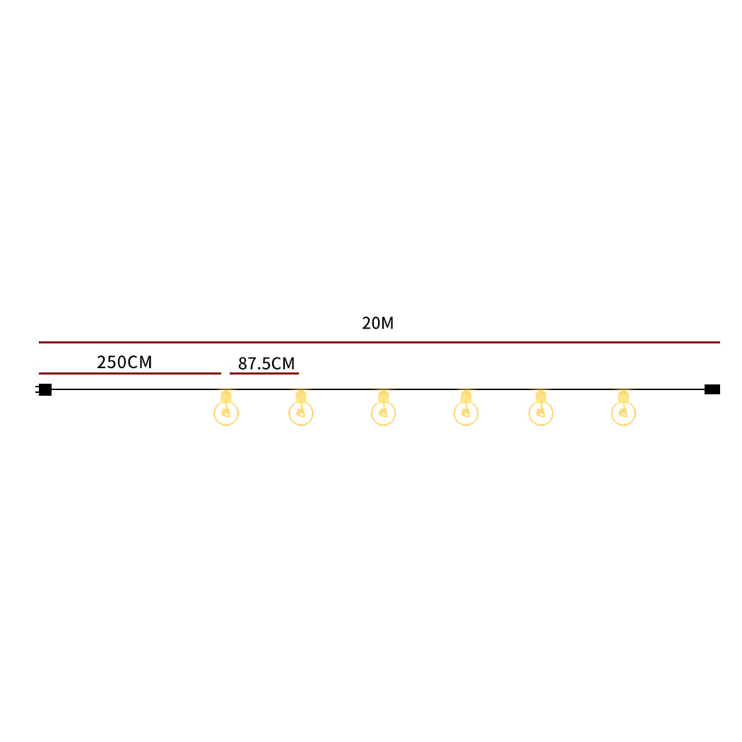 EMITTO 20M Festoon String Lights Kits-1954802686415212546