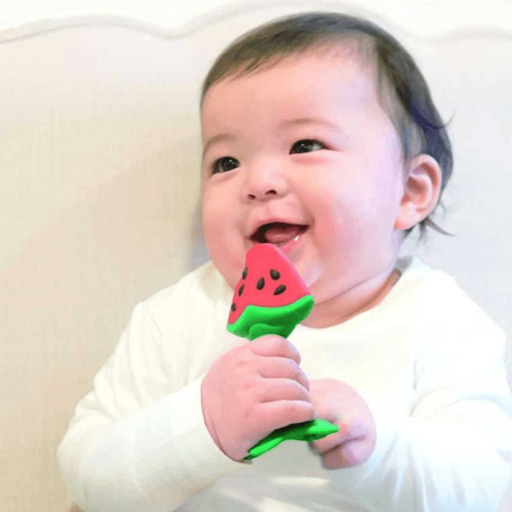 EDISON mama Kamikami Baby Teether 3D Watermelon-1954803102288842755