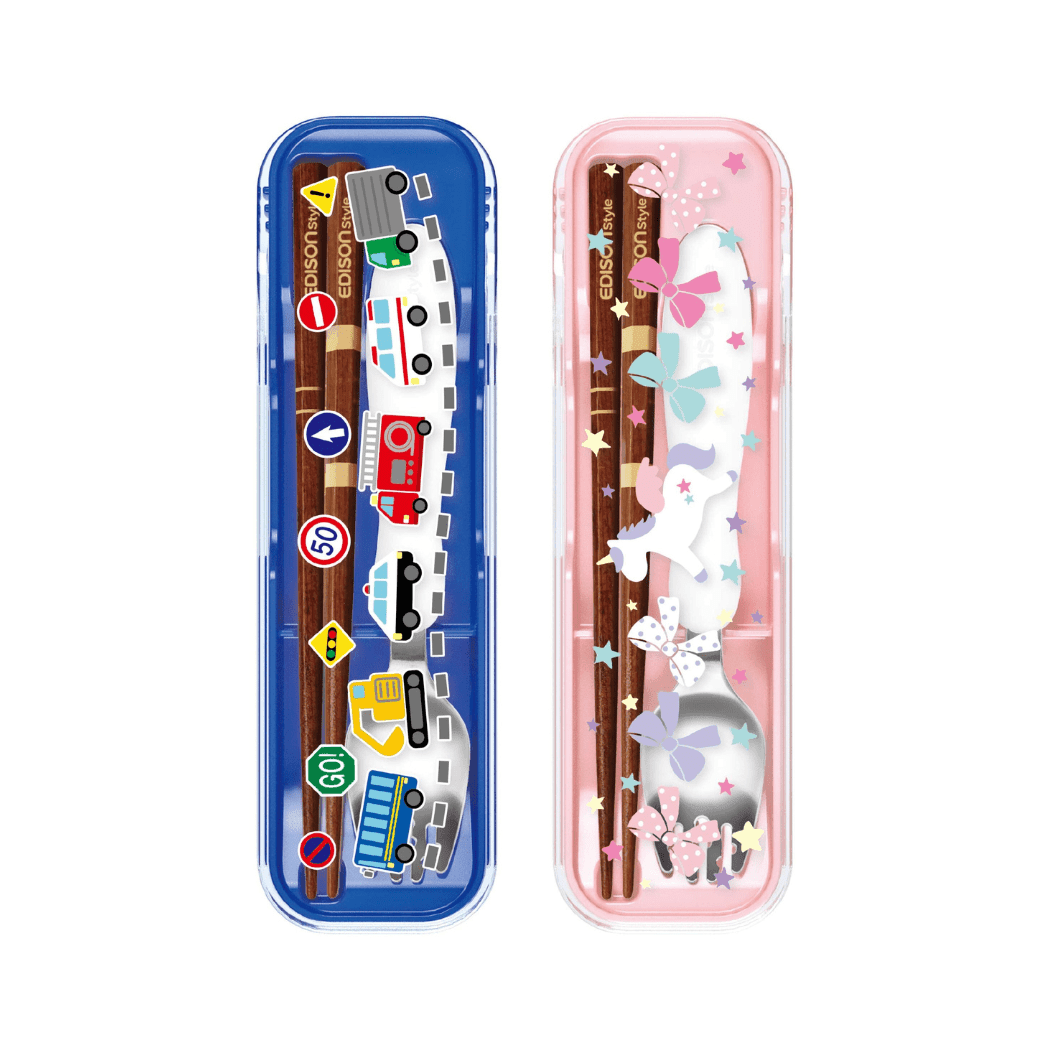 EDISON mama Portable Spork Set with Case Working Car-1954803145536311297