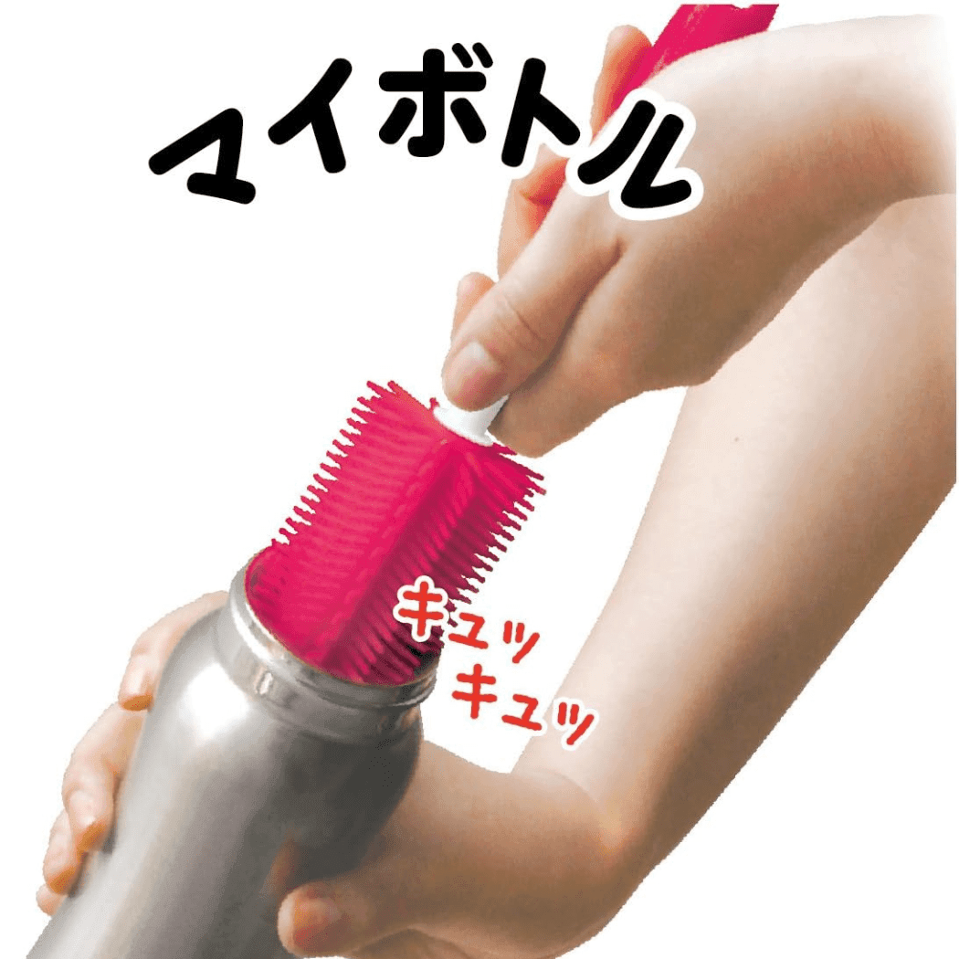 EDISON mama Silicone Baby Bottle Brush Green-1954803145343373315