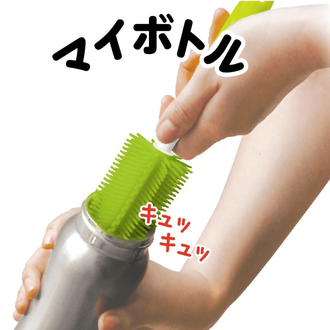 EDISON mama Silicone Baby Bottle Brush Green-1954803145343373319