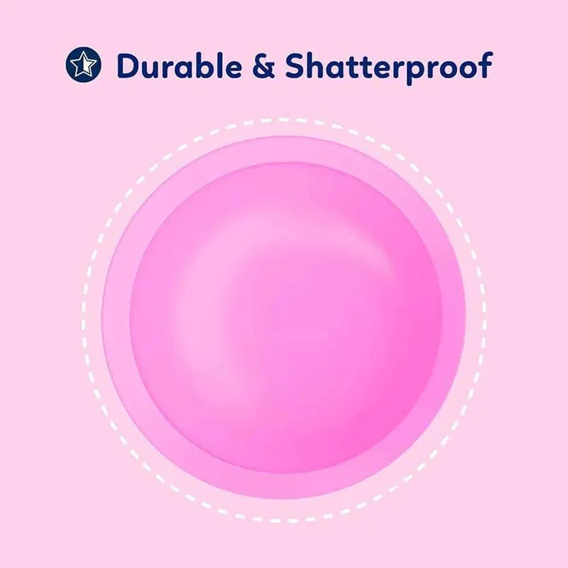 Elipse Kids Spill-Proof Anti-Slip Bowl Stage 1 8oz | Twin Pack with Lid White-1954803046282301440