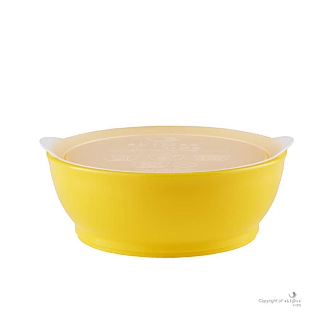 Elipse Kids Spill-Proof Anti-Slip Bowl Stage 3 12oz | Single Pack with Lid Blue-1919278352074674179