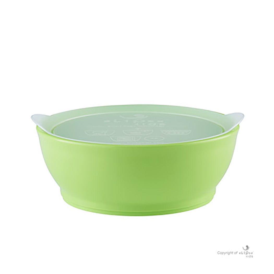 Elipse Kids Spill-Proof Anti-Slip Bowl Stage 3 12oz | Single Pack with Lid Blue-1919278352074674178