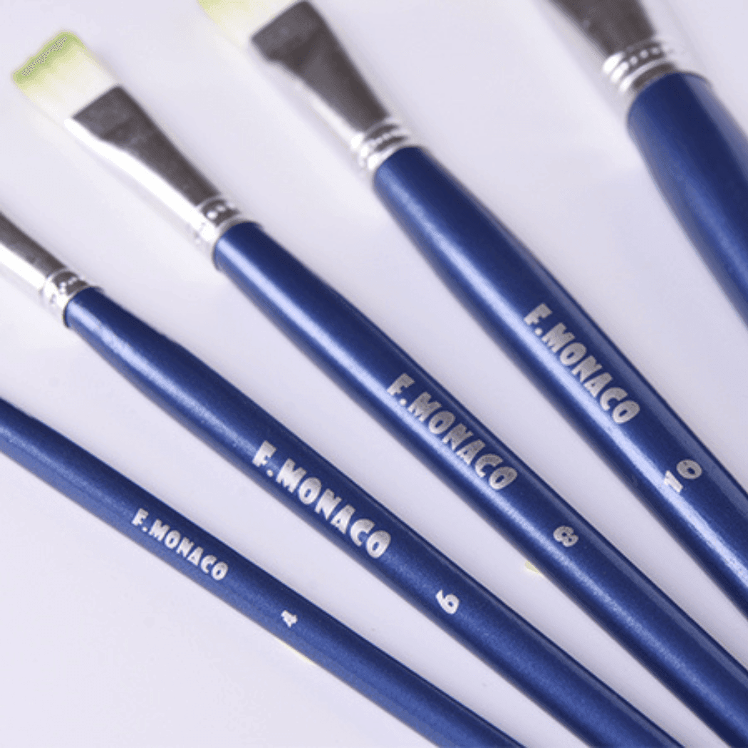Flower Monaco Artist Brush Set 3 Pcs-1910112456345260036
