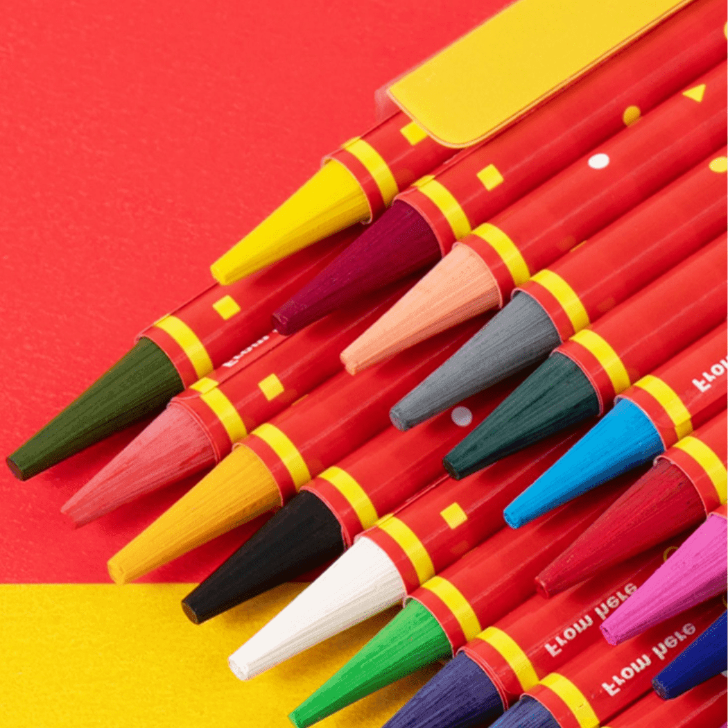 Flower Monaco Fancy Colour Pencils ?Wood Free)-1910112373717471239