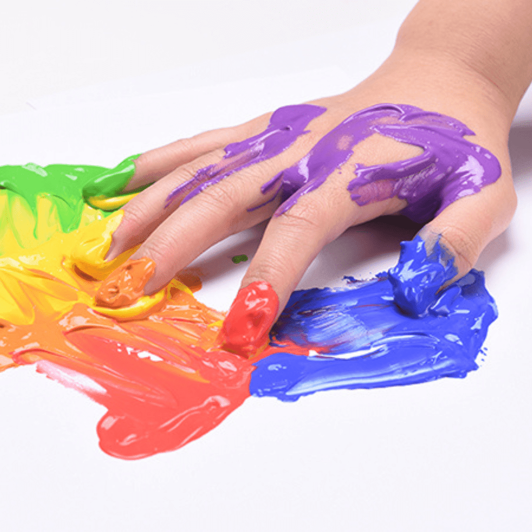 Flower Monaco Finger Paint Black-1910112456848576512
