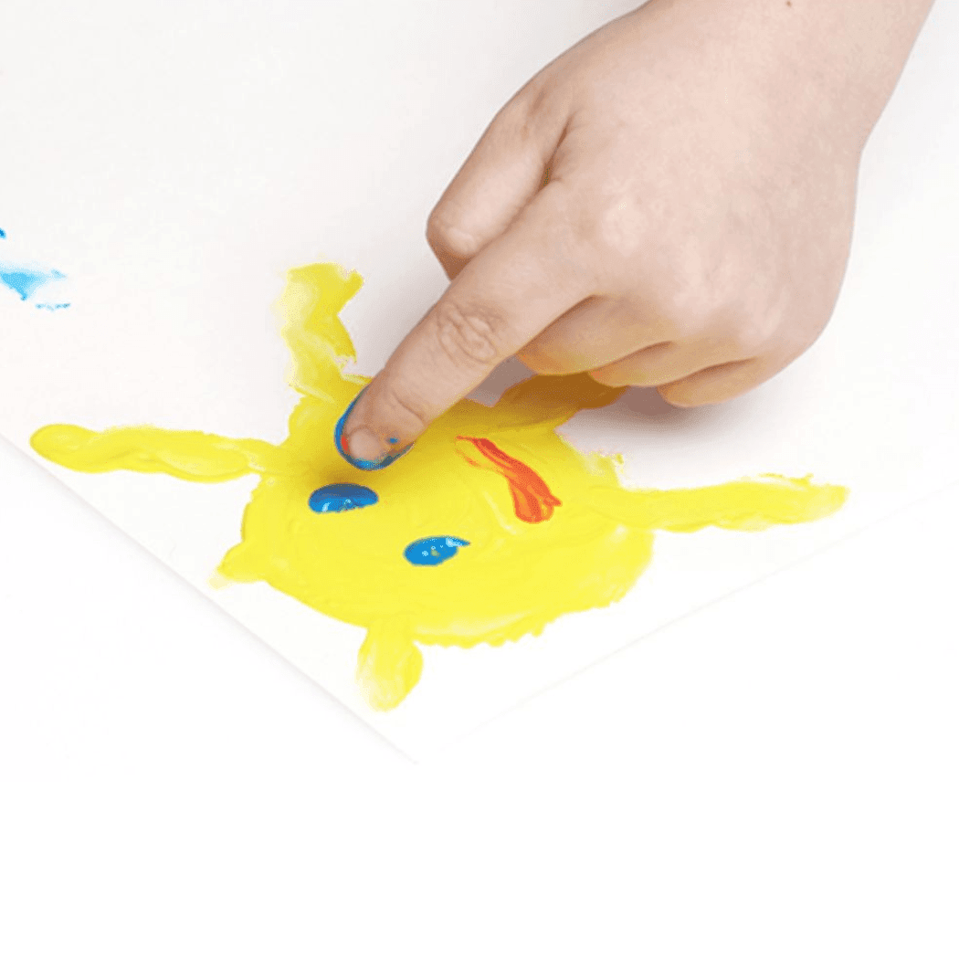 Flower Monaco Finger Paint Paper-1933335104453742596