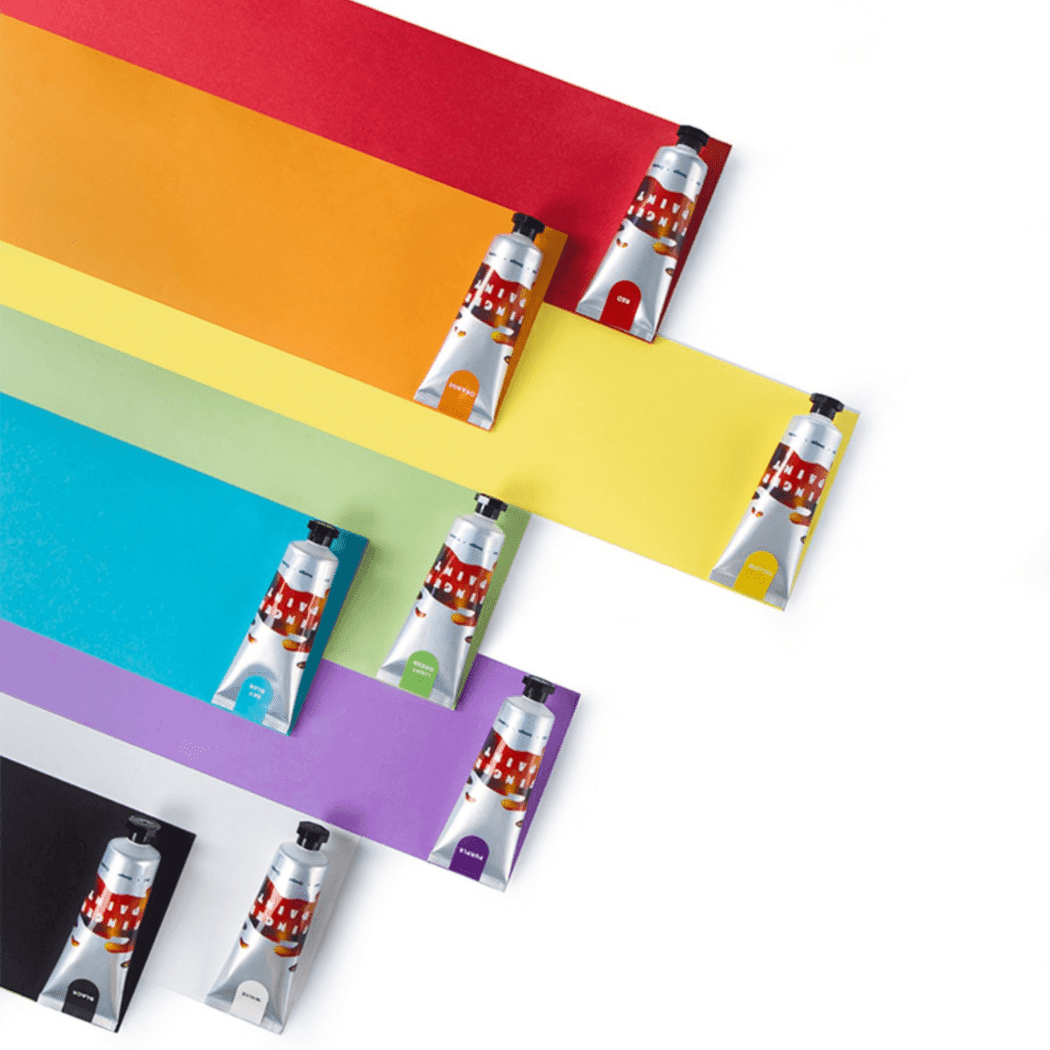 Flower Monaco Finger Paint Set-1910112373411287041