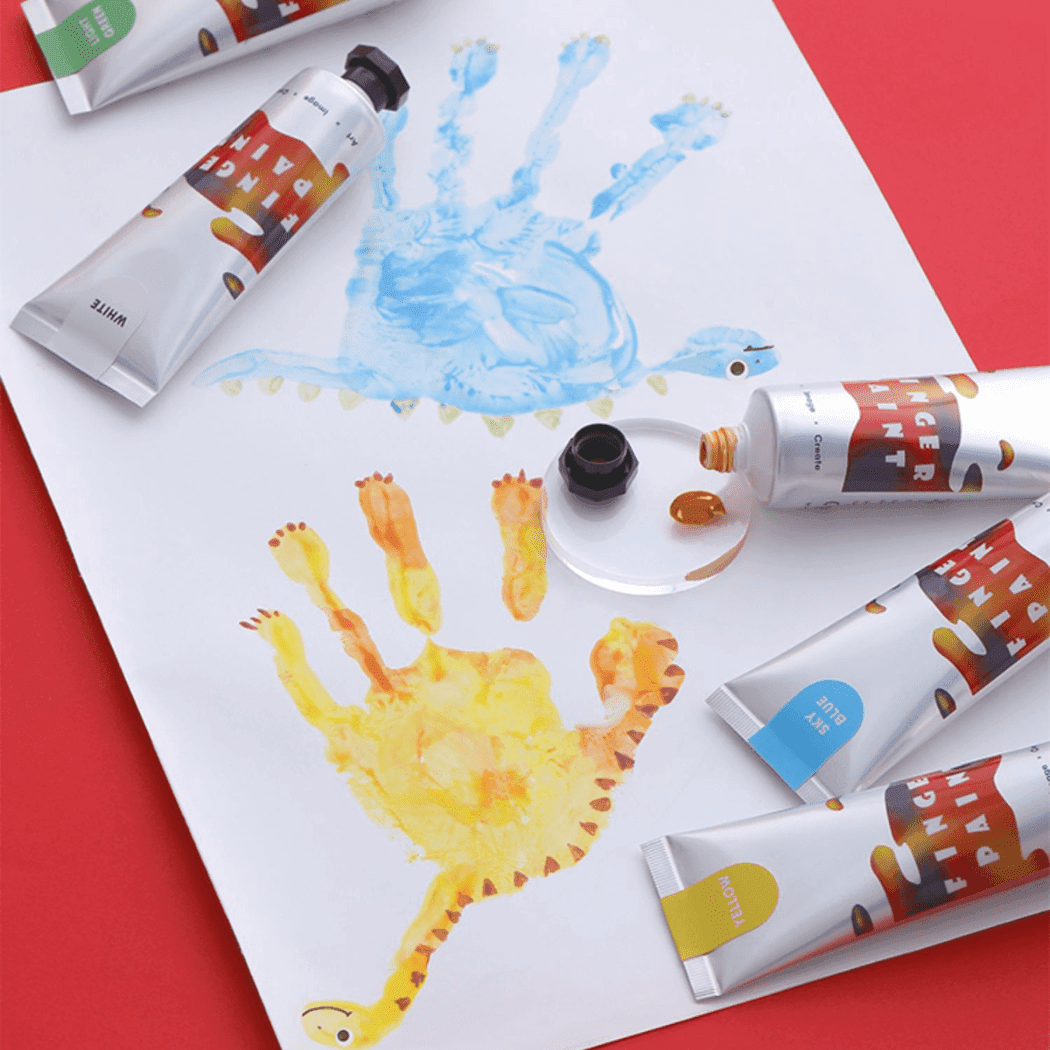 Flower Monaco Finger Paint Set-1910112373411287043