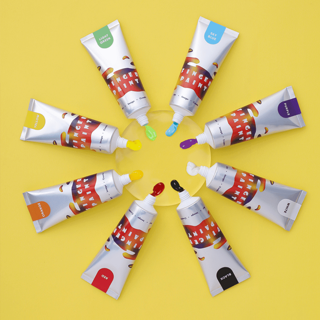 Flower Monaco Finger Paint Set-1910112373411287047