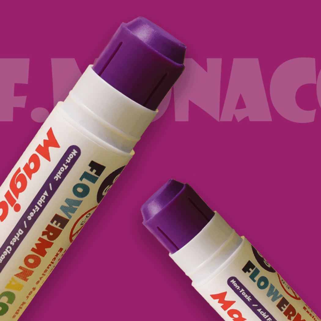 Flower Monaco Magic Glue  Purple (Colour Changing)-1933335105573621761