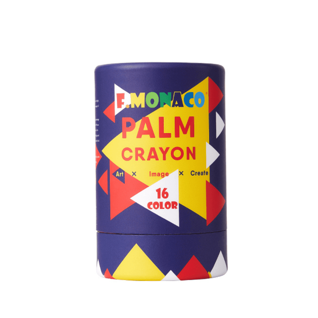 Flower Monaco Palmy Crayons 16 Colours-1954803153165750272